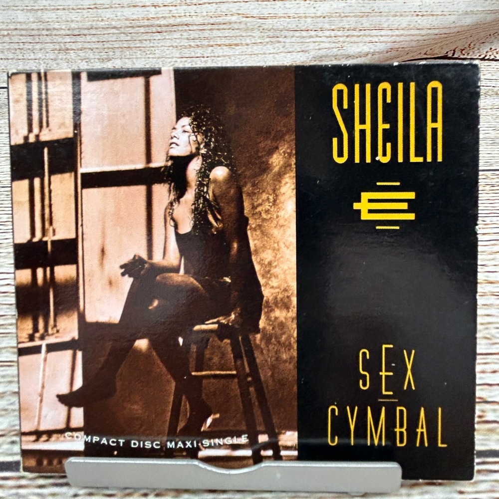 Sheila E Sex Cymbal CD Maxi-Single 1991 Warner Bros 9 21848-2 Remixes Bass Base